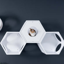 画像をギャラリービューアに読み込む, 【猫用】部品 MYZOO-六角ハウスカバー(ホワイト)