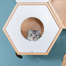 画像をギャラリービューアに読み込む, 【猫用】部品 MYZOO-六角ハウスカバー(ホワイト)