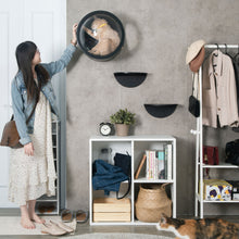 画像をギャラリービューアに読み込む, 【猫用(小型犬)】ベッド MYZOO-宇宙船GAMMA(ブラック)