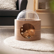 画像をギャラリービューアに読み込む, 【猫用(小型犬)】ベッド MYZOO-宇宙船GAMMA(ホワイト)