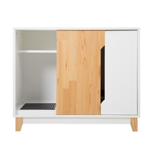 画像をギャラリービューアに読み込む, 【猫用】トイレ収納ボックス(トイレ付) MYZOO-OMEGA SLIDE