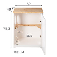 画像をギャラリービューアに読み込む, 【猫用】トイレ収納ボックス(トイレ付) MYZOO-OMEGA