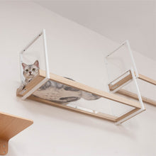 画像をギャラリービューアに読み込む, 【猫用】キャットステップ・ウォールシェルフ MYZOO-AVENUE(クリア)