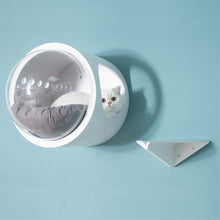 画像をギャラリービューアに読み込む, 【猫用(小型犬)】ベッド MYZOO-宇宙船GAMMA(ホワイト)