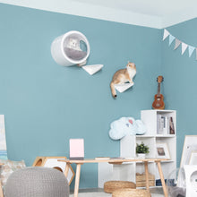 画像をギャラリービューアに読み込む, 【猫用(小型犬)】ベッド MYZOO-宇宙船GAMMA(ホワイト)