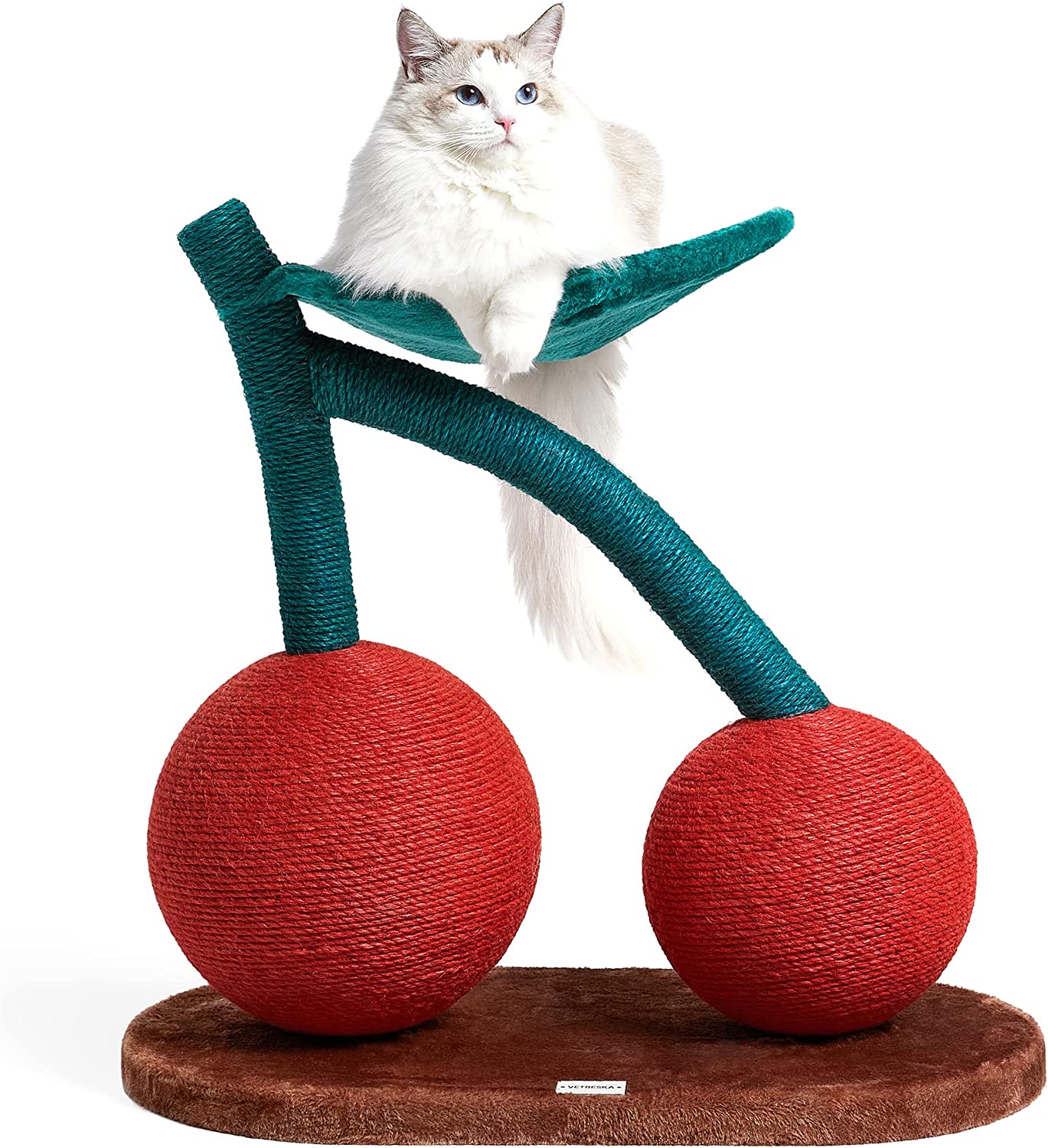 猫用】VETRESKA（ベトレスカ） 猫家具 爪とぎ さくらんぼ2