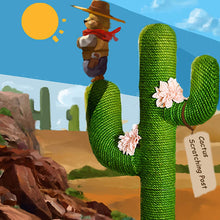 画像をギャラリービューアに読み込む, 【猫用】VETRESKA(ベトレスカ) 猫家具 キャットタワー / サボテン型