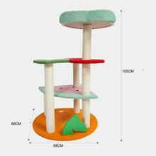 画像をギャラリービューアに読み込む, 【猫用】VETRESKA(ベトレスカ) 猫家具 キャットタワー / フルーツ型