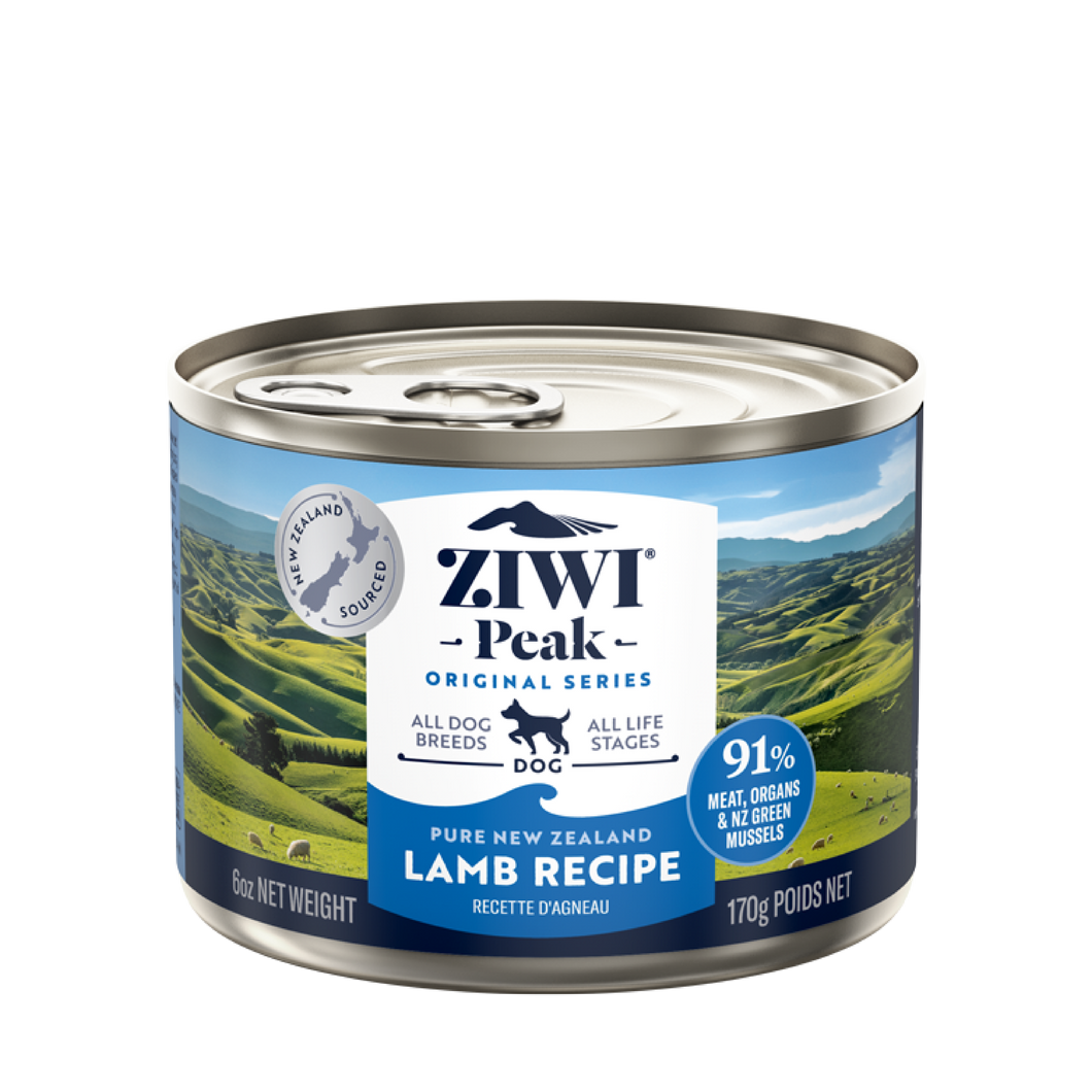 【犬用】ZIWI ドッグ缶 ラム（羊肉） 12缶セット