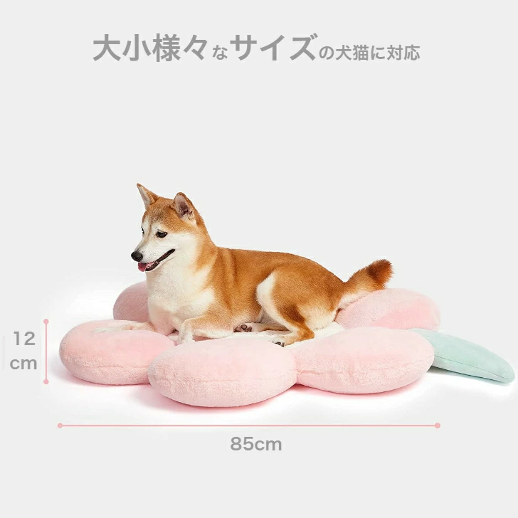 犬猫用】VETRESKA（ベトレスカ） ペットベッド / ピンクフラワー – Buy