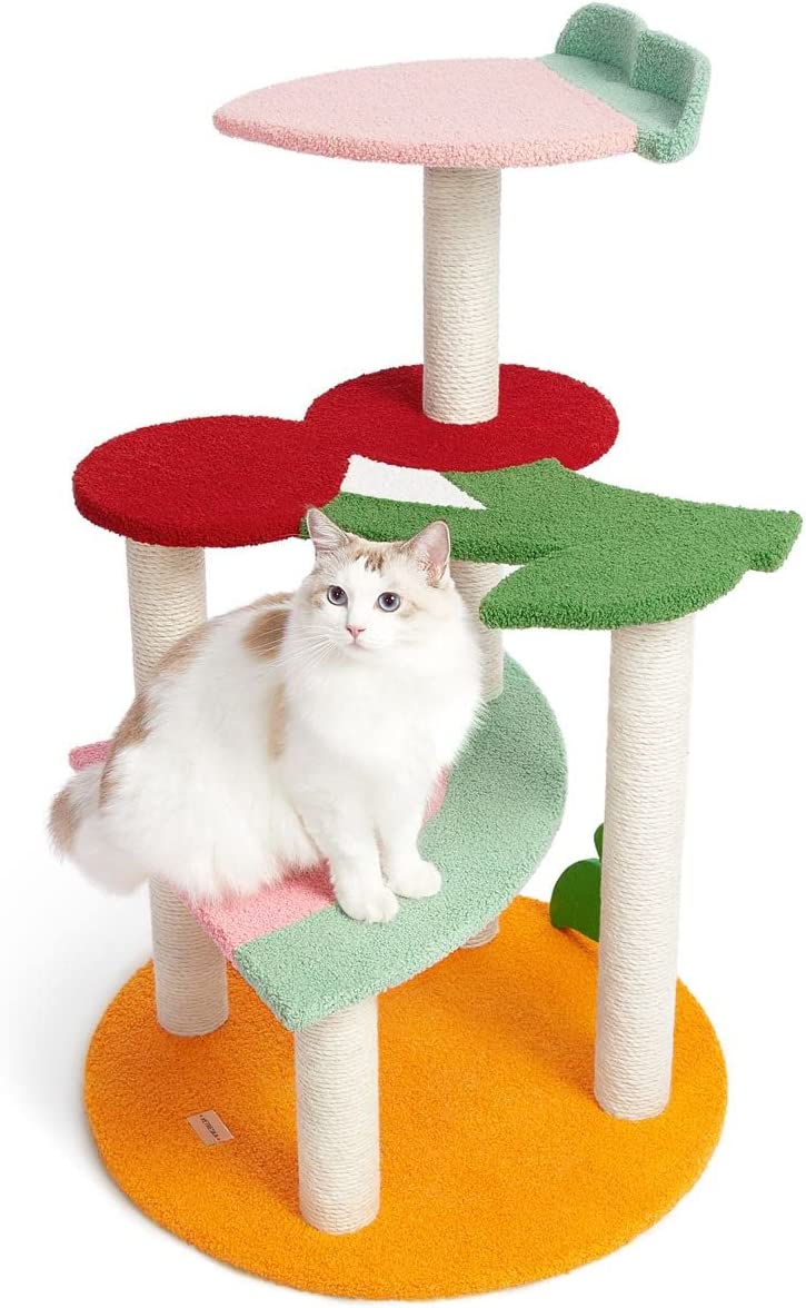 【猫用】VETRESKA（ベトレスカ） 猫家具 キャットタワー / フルーツ型